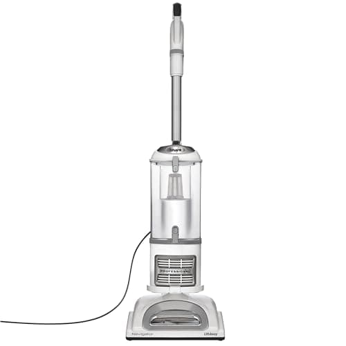 Shark | Upright Vacuum Cleaner | Navigator Lift-Away | Swivel Steering | HEPA Filter | Vacuum for Pet Hair | Crevice Tool & Dusting Brush Included | For Carpets & Hard Floors | White/Silver | NV356E - Image 1