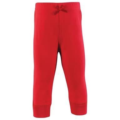 Hudson Baby Infant Girl Cotton Pants and Leggings, Valentine Hearts, 6-9 Months - Image 4