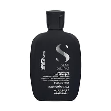 ALFAPARF MILANO Semi di Lino Sublime Sulfate Free Detox Shampoo - Detoxifying Shampoo - Gentle Hard Water Shampoo for Oily Hair - Cleansing Scalp Build Up and Impurity Remover (8.45 fl oz) - Image 1