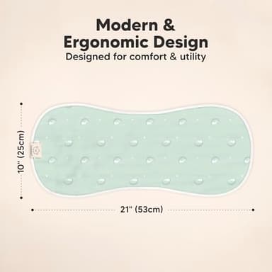 5-Pack Muslin Burp Cloths Baby Boy, Girl - Very Absorbent Baby Burp Cloth Rags, 8-Layers Viscose Derived from Bamboo Cotton Muslin Towel, Super Soft Spit Up Rags, No Shrink Washcloths (Lunaris) - Image 2