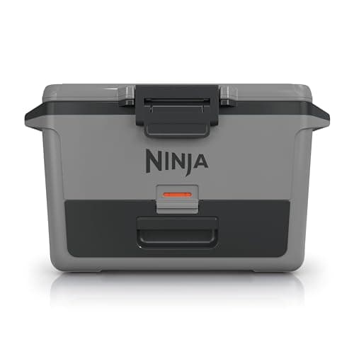 Ninja FB151GY FrostVault 50qt Hard Cooler with Dry Zone, Integrated Fridge-Temp Dry Storage Drawer, Premium Heavy-Duty Insulated Cooler, Keeps Ice for Days, Slate Gray - Image 1