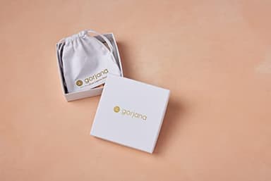 gorjana - Griffin Dog Tag Necklace 19 inch - 18k Gold Plated or Silver Plated - Spring Ring Closure, Cross-Hatched Texture - Lightweight and Perfect for Layering - Long-Lasting - Image 6