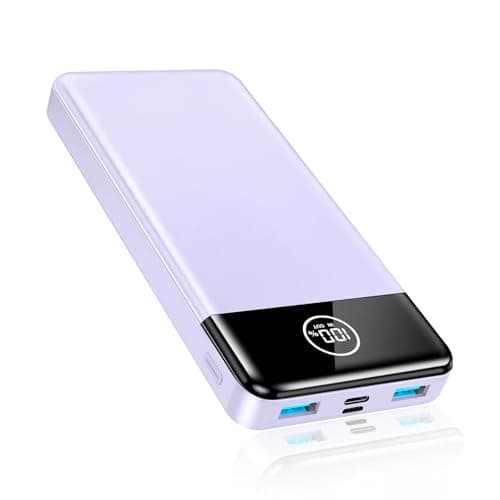 Portable Charger, 33800mAh Power Bank, 22.5W Fast Charging Battery Pack with USB C/USB A Output, Portable Phone Charger for iPhone 15/14/13 Pro Samsung Google Android Cell Phone etc(Purple) - Image 1