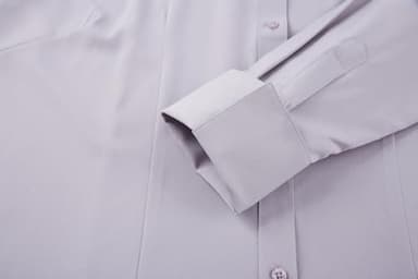 Alex Vando Womens Dress Shirts Wrinkle Free Regular Fit Long Sleeve Stretch Work Shirt,Lt Grey,XXL - Image 5