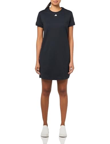 adidas Women's Ultimate365 Twistknit Dress, Black - Image 1