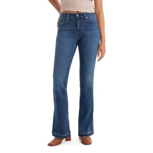 Levi's Women's 726 High Rise Flare Jeans (Also Available in Plus), Explore The Unknown, 33 Short - Image 1