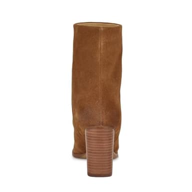 Nine West Women's Chaye Bootie, Cognac Suede 101, 5.5 - Image 3