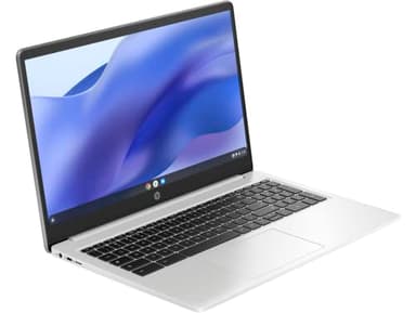 HP Chromebook 15 15.6" HD (Intel Pentium N6000, 8GB RAM, 128GB Storage (64GB eMMc + 64GB SD Card), UHD Graphics, Numeric KB) Home & Student Laptop, Anti-Glare, Webcam, Wi-Fi, Chrome OS, Silver - Image 4