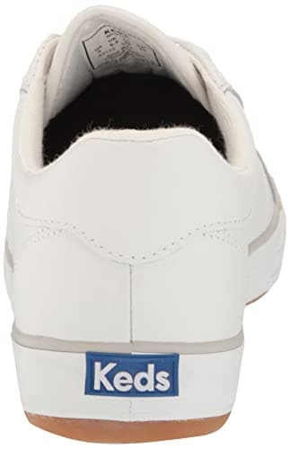 Keds Center 3 Lace Up, Sneaker Womens, White Leather, 8.5 Medium - Image 3