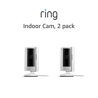 Ring Indoor Cam — Home or business security in 1080p HD video — 2-pack, White - Image 6