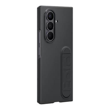Samsung Galaxy Z Fold7 Silicone Phone Case, Protective Cover with Stand, Secure Grip, Soft, Comfortable Design, US Version, Black - Image 2