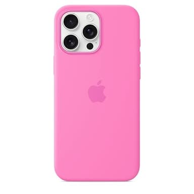 Apple iPhone 16 Pro Max Silicone Case with MagSafe and Camera Control: Lightweight Phone Case, Wireless Charging Compatible, Smooth Matte Finish; Peony - Image 1