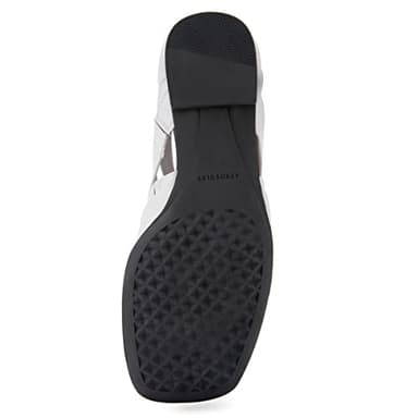 Aerosoles Women's Harper Flat Sandal, White Leather, 11 - Image 10
