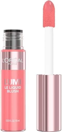 L'Oreal Paris True Match Lumi Le Liquid Blush, Intense Lightweight Blush Formula With Liquid Pigments, Dewy Bright Pink, 0.33 Fl Oz - Image 2