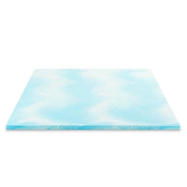 Best Price Mattress 2 Inch Swirl Gel AeroBreeze Cooling Air Flow Memory Foam Mattress Topper, Dorm Essentials, Twin - Image 10