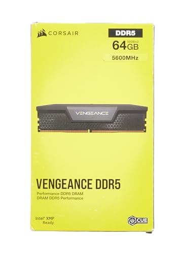 CORSAIR VENGEANCE DDR5 RAM 64GB (2x32GB) 5600MHz CL40-40-40-77 1.25V Intel XMP Desktop Computer Memory - Black (CMK64GX5M2B5600C40) - Image 8