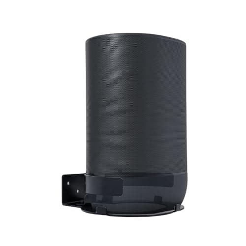 shinar Metal Wall Mount Compatible with Sonos Move and Sonos Move 2, Mount Accessory Stand Compatible with Sonos Move 1/2 Wall Bracket Max. 12 kg (Black) - Image 1
