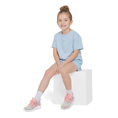 RUNSIDE Girls Tennis Shoes Lightweight Sports Kids Sneakers Lace-up for Running/Walking, Toddler/Little Kid/Big Kid - Image 5