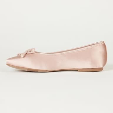 The Drop Women's Pepper Ballet Flat with Bow, Blush Pink, 9 - Image 2
