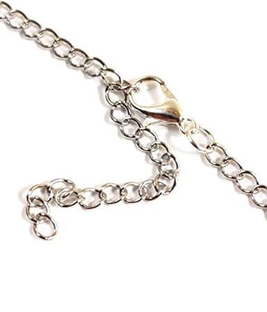 Cactus Boot Jewelry Charm Bracelet Half Drape Chain Adjustable Size 15 Inch Plated Silver Weatherproof - Image 5
