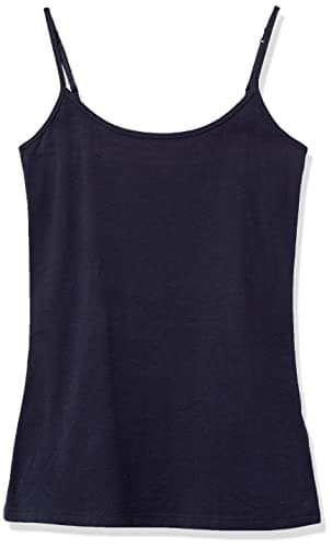 Amazon Essentials Women's Slim-Fit Camisole, Pack of 4, Black/Grey/Navy/Olive, X-Large - Image 10