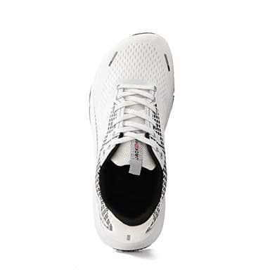 JACKSHIBO Wide Toe Box Shoes for Men Arch Support Shoes Wide Width Sneakers for Running Walking Athletic Tennis Orthopedic Plantar Fasciitis Workout with Thick Cushioned Zero Drop Sole White - Image 9