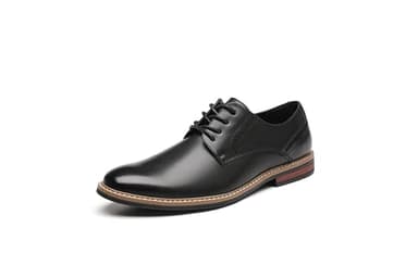 DECARSDZ Mens Classic Oxford Wingtip Modern Formal Lace Up Dress Shoes Wedding Shoe - Image 1