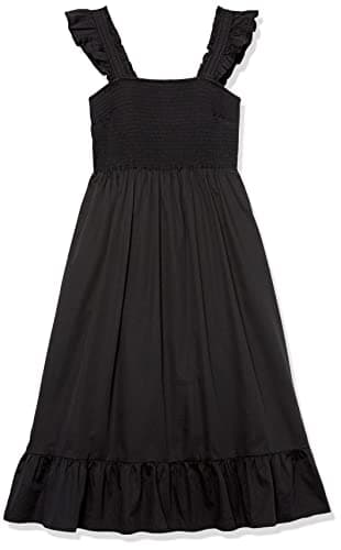 The Drop Women's Kimi Ruffled Shoulder Smocked Midi Dress, Black, 3X, Plus Size - Image 6