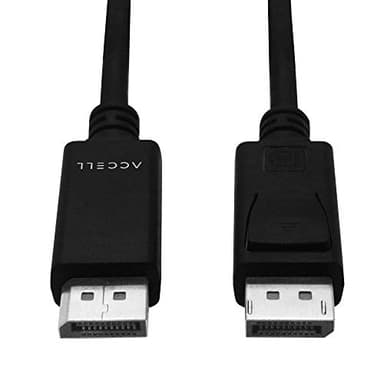 Accell DisplayPort to DisplayPort Version 1.4 Cable, 9.8ft / 3m, Poly Bag (International), Black (B088C-010B-23) - Image 4