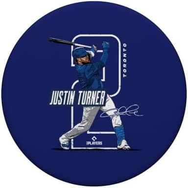 Justin Turner | Toronto Baseball Players | MLBJTR3002 PopSockets Adhesive PopGrip - Image 4
