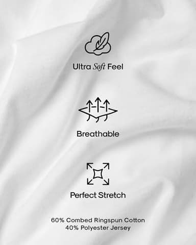 True Classic Mens T-Shirts – Short Sleeve Crew Neck T Shirts for Man, Cotton Blend Plain Novelty Men's T-Shirts, Pack of 6, Variety, M - Image 6