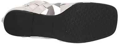 Aerosoles Women's Harper Flat Sandal, White Leather, 11 - Image 4