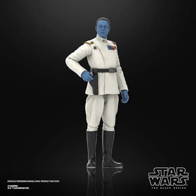 STAR WARS The Black Series Grand Admiral Thrawn, Ahsoka Collectible 6-Inch Action Figure - Image 7