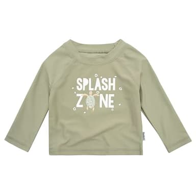 Gerber Baby Boy's Standard Toddler Long Sleeved Rashguard Swim Bathing Suit Set, Turtles, 2T - Image 2