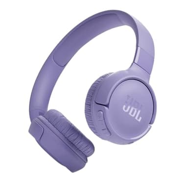 JBL Tune 520BT - Wireless On-Ear Headphones, Up to 57H Battery Life and Speed Charge, Lightweight, Comfortable and Foldable Design, Hands-Free Calls with Voice Aware (Purple) - Image 1