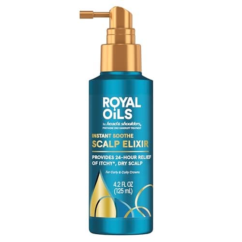 Head & Shoulders Royal Oils Scalp Elixir Treatment - Instant Soothe, Anti-Dandruff, Dry Scalp Relief & Hydration with Cooling Menthol & Peppermint Oil, 4.2 fl oz - Image 1