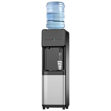 Euhomy Hot & Cold Water Dispenser, Top Loading Water Dispenser for 3 or 5 Gallon Bottles, Top Loading Hot & Cold Water Dispensor with Child Safety Lock, for Office, Home - Image 1