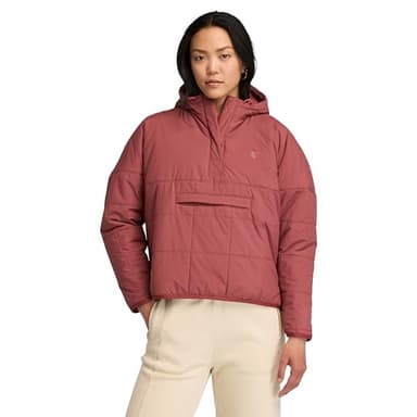 Timberland Women's TFO Lightweight Insulated Anorak Jacket, Apple Butter, Small - Image 1