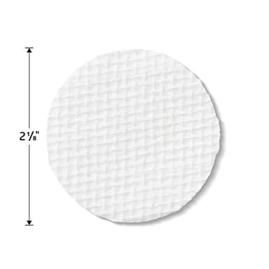 Simply Soft Hypoallergenic Exfoliating Dual Textured Cotton Rounds Pads, 80 Count (Pack of 6) - Image 4