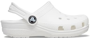Crocs Kids' Classic Clog , White/White, 5 Big Kid - Image 4