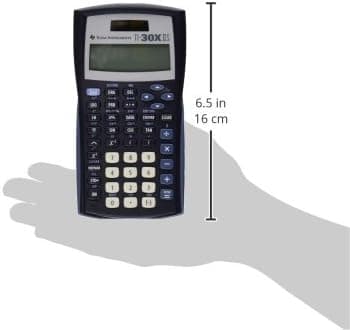 Texas Instruments TI-30XIIS Scientific Calculator, Black with Blue Accents - Image 7