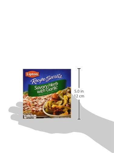 SOUP SECRETS Lipton Recipe Soup and Dip Mix For a Delicious Meal Savory Herb with Garlic Great With Your Favorite Recipes, Dip or Soup Mix 2.4 Ounce (Pack of 12) - Image 15