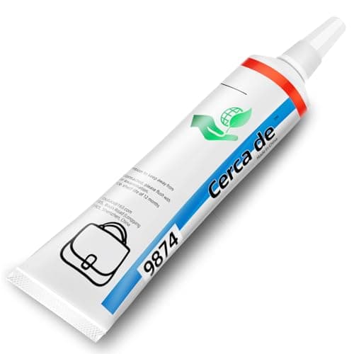 Cerca de Leather Glue,Adhesive Clear Color,Permanent, Strong, Waterproof,for Sofas, Car Seats, Purses, Leather Restoration and Bonding, 2 oz. - Image 1