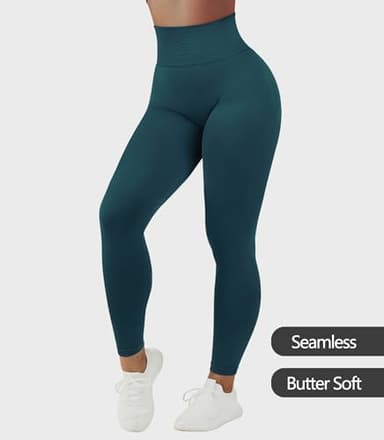 JGS1996 Hidden Scrunch Butt Lifting Leggings for Women Tummy Control High Waisted Workout Gym Seamless Impact Yoga Pants - Image 3