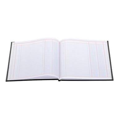 Wilson Jones Hardbound Accounting Journal, 9.25 x 7 Inches, 2 Columns, 80 Pages, 30 Lines per Page, Black (W74102A) - Image 2