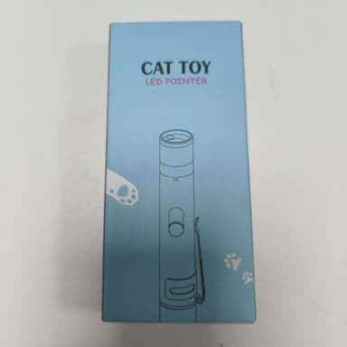 Waputne Cat Toy Pointer, 2 Pieces, USB Rechargeable with 7 Adjustable Patterns, Interactive Chase Toys for Indoor Cats & Dogs, Training & Exercise Fun (Black) - Image 8