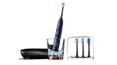 Philips Sonicare DiamondClean Smart 9750 Electric Toothbrush, Sonic Toothbrush with App, Pressure Sensor, Brush Head Detection, 5 Brushing Modes and 3 Intensity Levels, Lunar Blue, Model HX9954/74 - Image 10