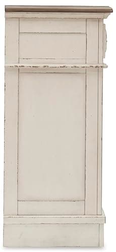 Signature Design by Ashley Realyn | French Country 7-Drawer Two-Tone Dresser – Fully Assembled, Decorative Corbels, Chipped White with Distressed Wood Top - Image 10