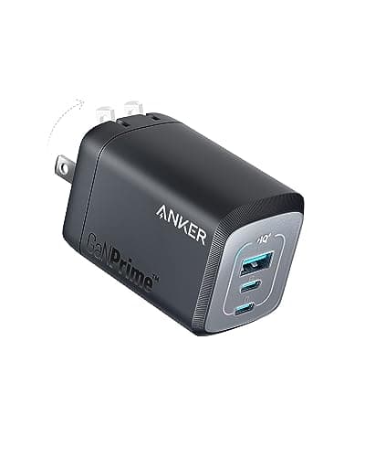 Anker Prime 100W USB C GaN Charger, 3-Port Compact Fast PPS Charger, for MacBook Pro/Air, Pixelbook, iPad, iPhone 16/Pro, Galaxy S23/S22, Note20, Pixel, Apple Watch, and More - Image 1