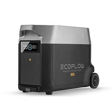 EF ECOFLOW DELTA Pro Extra Battery 3600Wh, 2.7H to Full Charge, Battery Backup for Home Use, Blackout, Camping, RV - Image 1